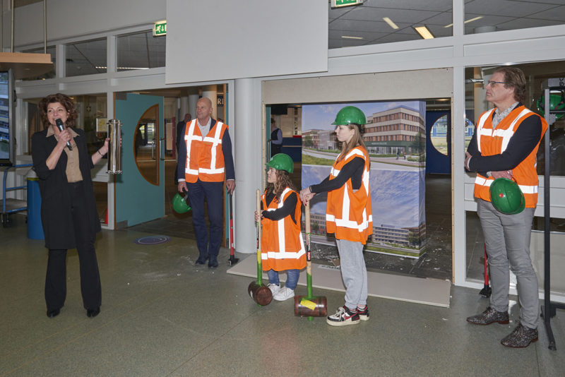 Ontwerp Zichtbaar Na Slopen Muurtje Beroepsonderwijs Harderwijk 2048X1367